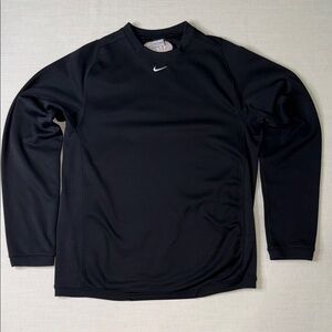 Nike Black Crewneck Pullover